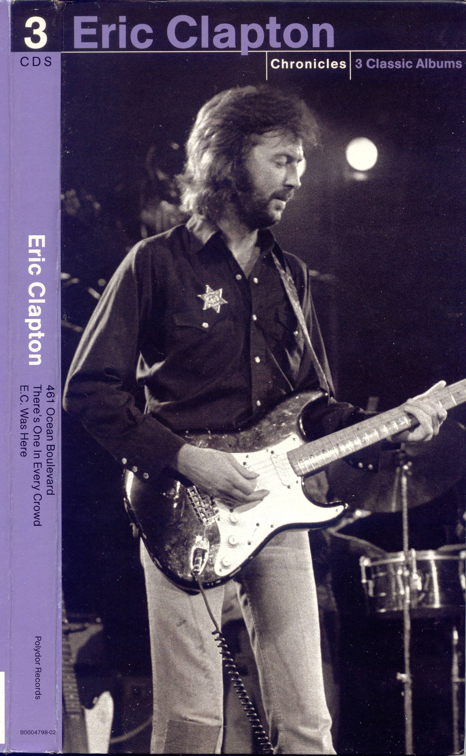 Eric Clapton Chronicles 3 Classic Albums [box vkandside]